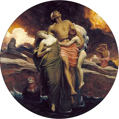 And the Sea Gave Up Frederic Leighton